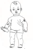 coloriage toy story 3 gros bebe